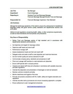 Bar Manager