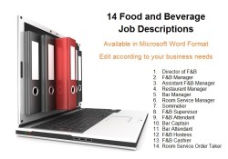 Restaurant Job Descriptions 