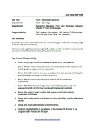 Restaurant Supervisor