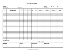 Purchase Request Form