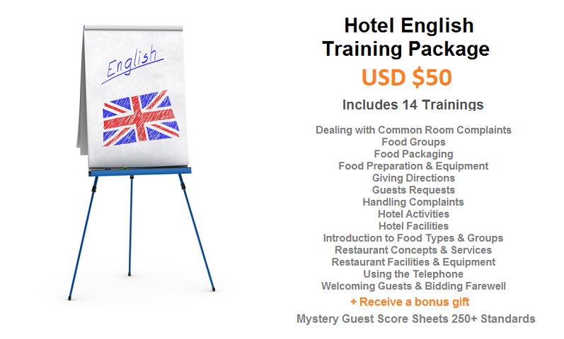 Hotel English Training's