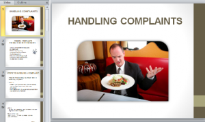 Handling Complaints